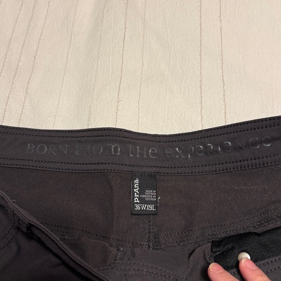 Prana Men's Black Flat Front Shorts - Picture 3 of 5
